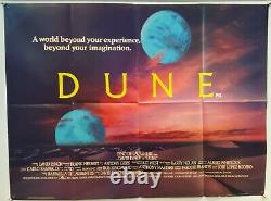 Dune Original UK British Quad Film Poster 1984 Advance Style David Lynch