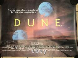 Dune Original UK Movie Quad (1984)