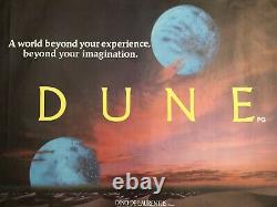 Dune Original UK Movie Quad (1984)