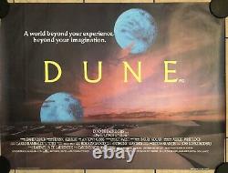 Dune Original UK Movie Quad (1984)