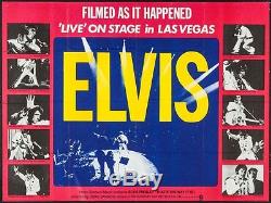 ELVIS PRESLEY THAT'S THE WAY IT IS British Quad movie poster ELVIS ON STAGE 1970