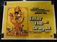 Enter The Dragon Original Movie Poster, British Quad, C8.5 Very Fine/near Mint