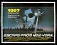 Escape From New York Cinemasterpieces 1981 Original Uk Quad Rare Movie Poster