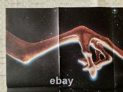 E. T. Original Movie Quad Film Poster 1982 Spielberg Henry Thomas John Alvin Art