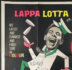 Early Bird Original Quad Movie Cinema Poster Norman Wisdom 1965