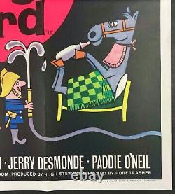 Early Bird Original Quad Movie Cinema Poster Norman Wisdom 1965