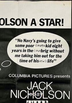 Easy Rider + Last Detail ORIGINAL Quad Movie Poster Jack Nicholson 1970s