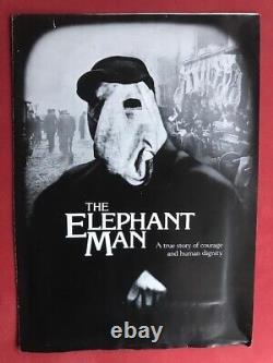 Elephant Man UK Original Cinema Quad Poster 1980 and Official Film Synopsis