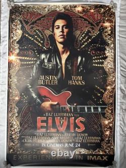Elvis Imax Display Poster 48 X 71 Austin Butler Rare Rolled