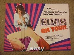Elvis On Tour 1972 Elvis Presley British Quad 30x40 Poster N8125