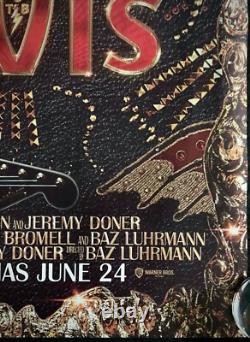 Elvis Original Quad Movie Poster Tom Hanks Baz Luhrmann Austin Butler 2022