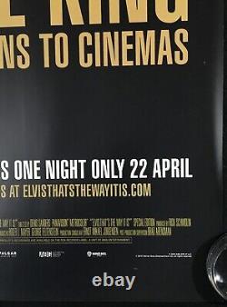 Elvis Thats the Way It Is Original Quad Movie Poster 2020