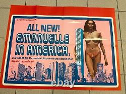 Emanuelle in America UK Quad Poster