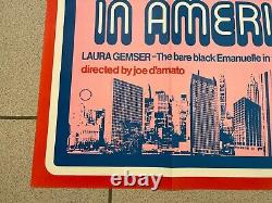 Emanuelle in America UK Quad Poster