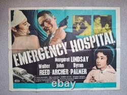 Emergency Hospital Rare & Original UK Quad Cinema Film Movie Poster