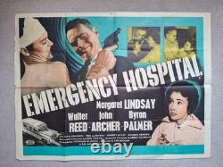 Emergency Hospital Rare & Original UK Quad Cinema Film Movie Poster