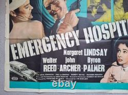 Emergency Hospital Rare & Original UK Quad Cinema Film Movie Poster