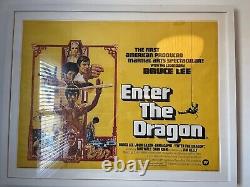 Enter the Dragon (1973) Original Movie Poster- British Quad