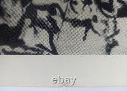 Escape From Fort Bravo 1953 Original Uk Quad Re-release Movie Poster 1962