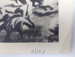 Escape From Fort Bravo 1953 Original Uk Quad Re-release Movie Poster 1962