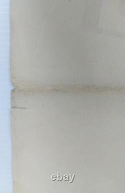 Escape From Fort Bravo 1953 Original Uk Quad Re-release Movie Poster 1962