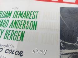 Escape From Fort Bravo 1953 Original Uk Quad Re-release Movie Poster 1962