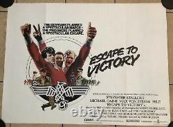 Escape To Victory Original UK Movie Quad (1981)