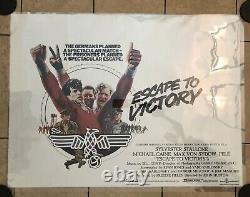 Escape To Victory Original UK Movie Quad (1981)