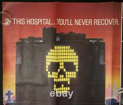 Escape from New York / Visiting Hours Original Quad Movie Cinema Poster VGC