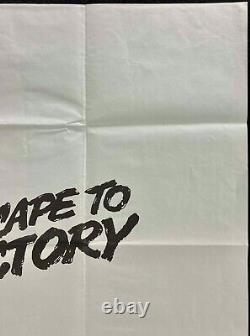 Escape to Victory Original Quad Movie Poster Michael Caine Stallone Pele 1981