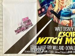 Escape to Witch Mountain Original Walt Disney 1975 Movie Quad Poster Bysouth Art