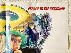Escape to Witch Mountain Original Walt Disney 1975 Movie Quad Poster Bysouth Art