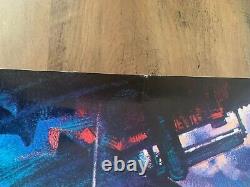 Evil Dead 2 Original British Quad Cinema Movie Poster Graham Humphreys Art