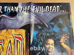 Evil Dead 2 Original British Quad Cinema Movie Poster Graham Humphreys Art