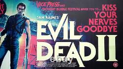 Evil Dead II Original RARE Poster 2022