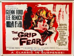Experiment In Terror (The Grip Of Fear) UK British Quad (1962) Original Film