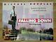 Falling Down (1993) Rare Original Uk D/s Quad Poster Michael Douglas