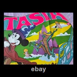 FANTASIA DISNEY ORIGINAL UK QUAD CINEMA FILM MOVIE POSTER 1980 40 x 30