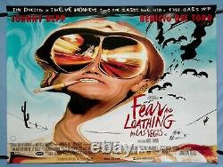 FEAR AND LOATHING IN LAS VEGAS (1998) original UK double-sided quad movie poster