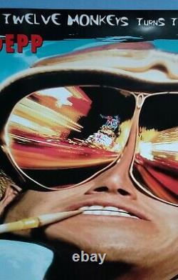 FEAR AND LOATHING IN LAS VEGAS (1998) original UK double-sided quad movie poster