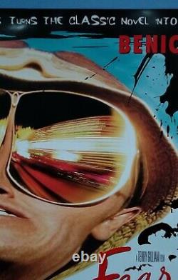 FEAR AND LOATHING IN LAS VEGAS (1998) original UK double-sided quad movie poster