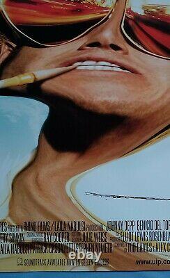 FEAR AND LOATHING IN LAS VEGAS (1998) original UK double-sided quad movie poster