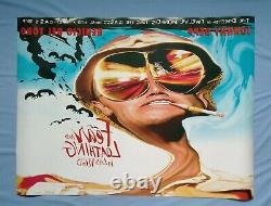 FEAR AND LOATHING IN LAS VEGAS (1998) original UK double-sided quad movie poster