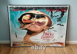 FEAR AND LOATHING IN LAS VEGAS (1998) original UK double-sided quad movie poster