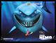 Finding Nemo Cinemasterpieces Uk Quad Disney Shark Fish Original Movie Poster