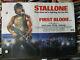 First Blood Poster Filmplakat Uk Quad Rambo Sylvester Stallone