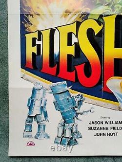 FLESH GORDON (1974) original UK quad movie poster fantasy sexploitation Sci-fi