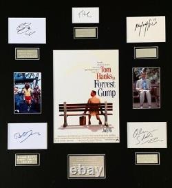 FORREST GUMP Tom Hanks Film hand signed mounted frame NEW