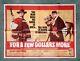 For A Few Dollars More (1965) Original Uk Quad Movie Poster Clint Eastwood