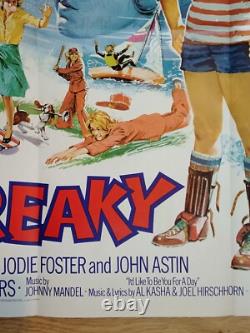 FREAKY FRIDAY (1977) original UK quad movie poster SUPERB CONDITION Disney